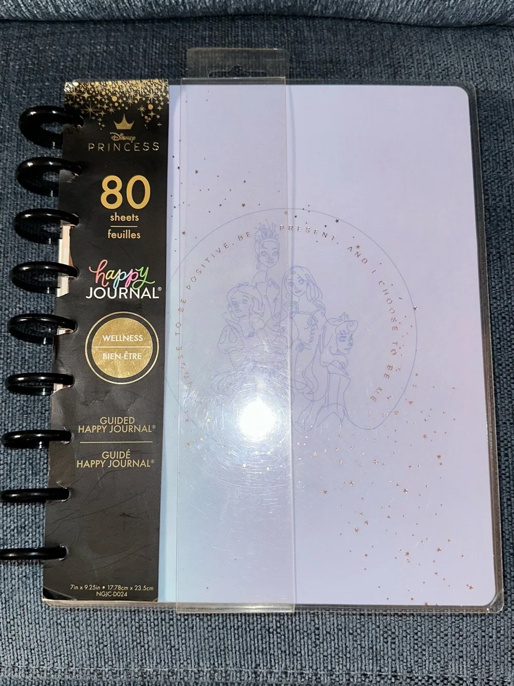 READ DESCRIPTION The Happy Planner Princess Guided Wellness Journal Classic Size